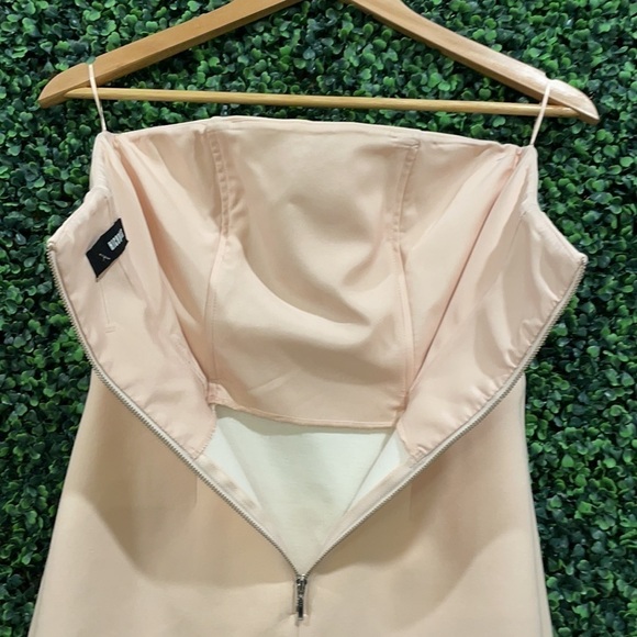 Nicholas Bonded Crepe Front Wrap Dress - Picture 5 of 7